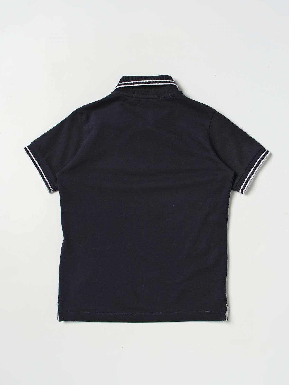 STONE ISLAND JUNIOR 폴로 셔츠: 티셔츠 남아 Stone Island Junior, 블루 - Img 2