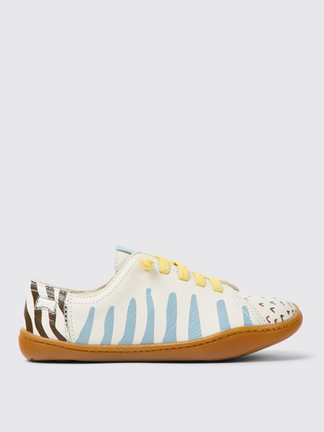 CAMPER SNEAKERS: Camper Peu sneakers in leather, Multicolor - Img 1