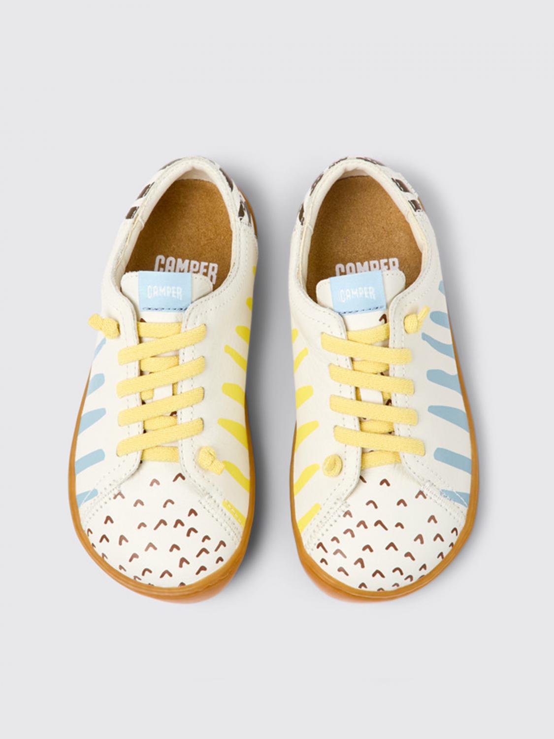 CAMPER SNEAKERS: Camper Peu sneakers in leather, Multicolor - Img 3