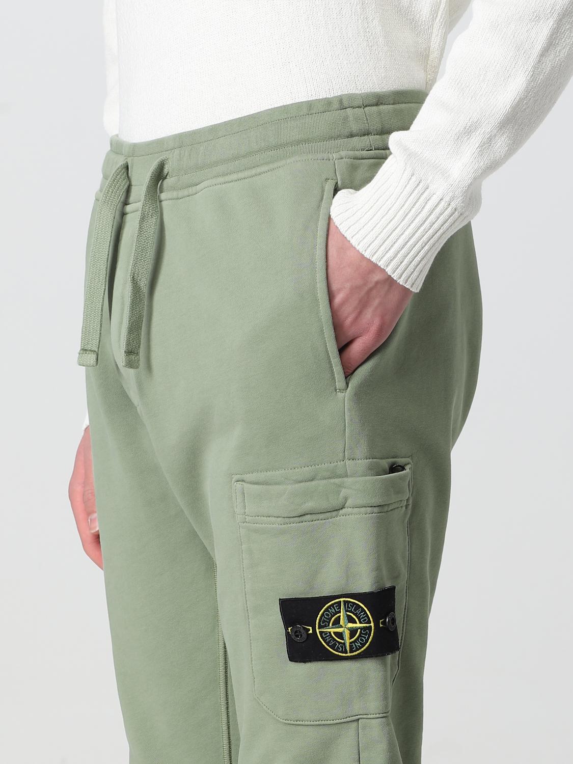 STONE ISLAND PANTS: Pants men Stone Island, Sage - Img 5