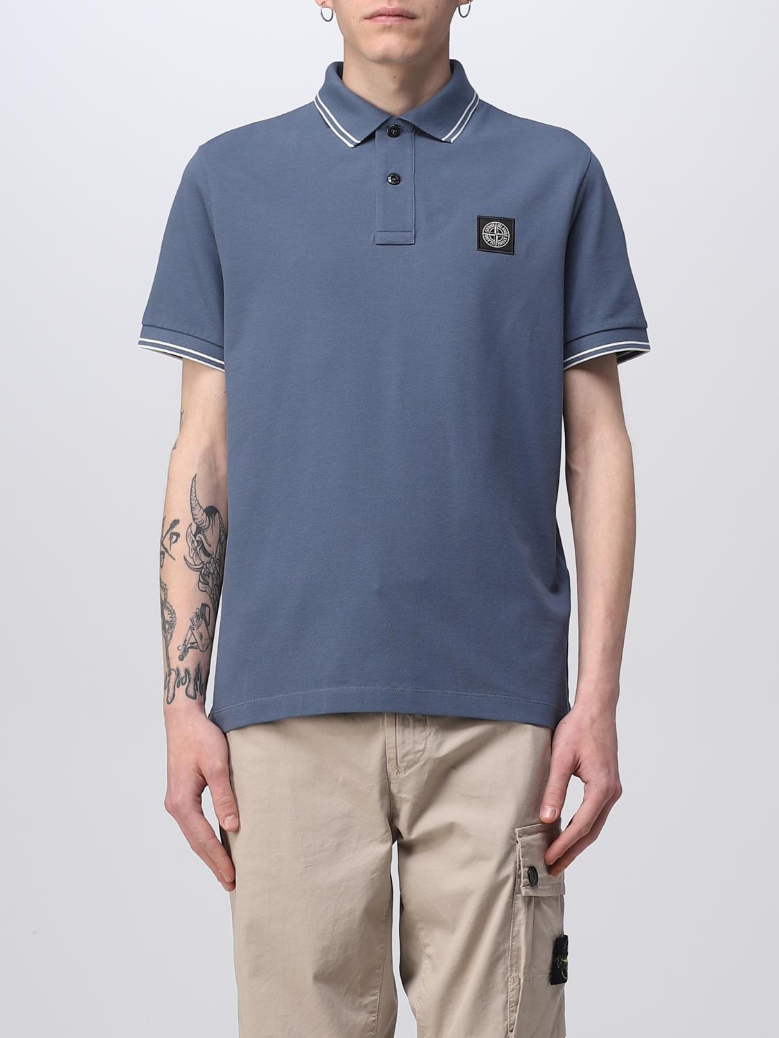 Giglio Mens Stone Island Polo T Shirt Polo T Shirt Stone Island Sale