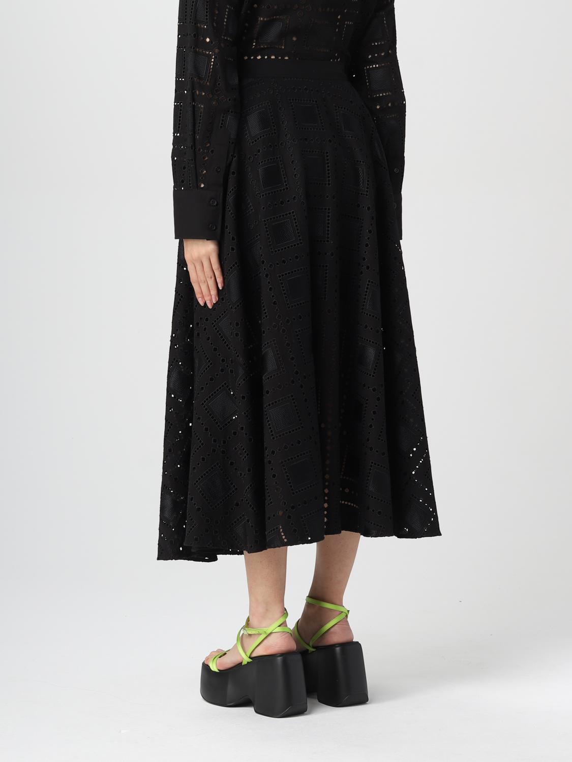 MSGM スカート: スカート レディース MSGM, ブラック - Img 3