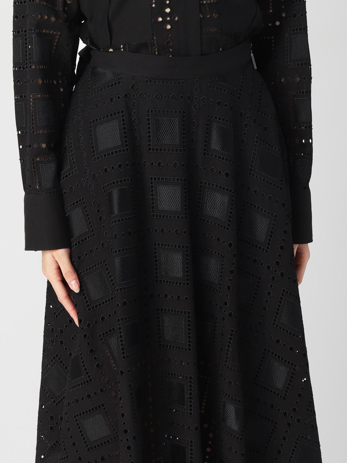 MSGM スカート: スカート レディース MSGM, ブラック - Img 4