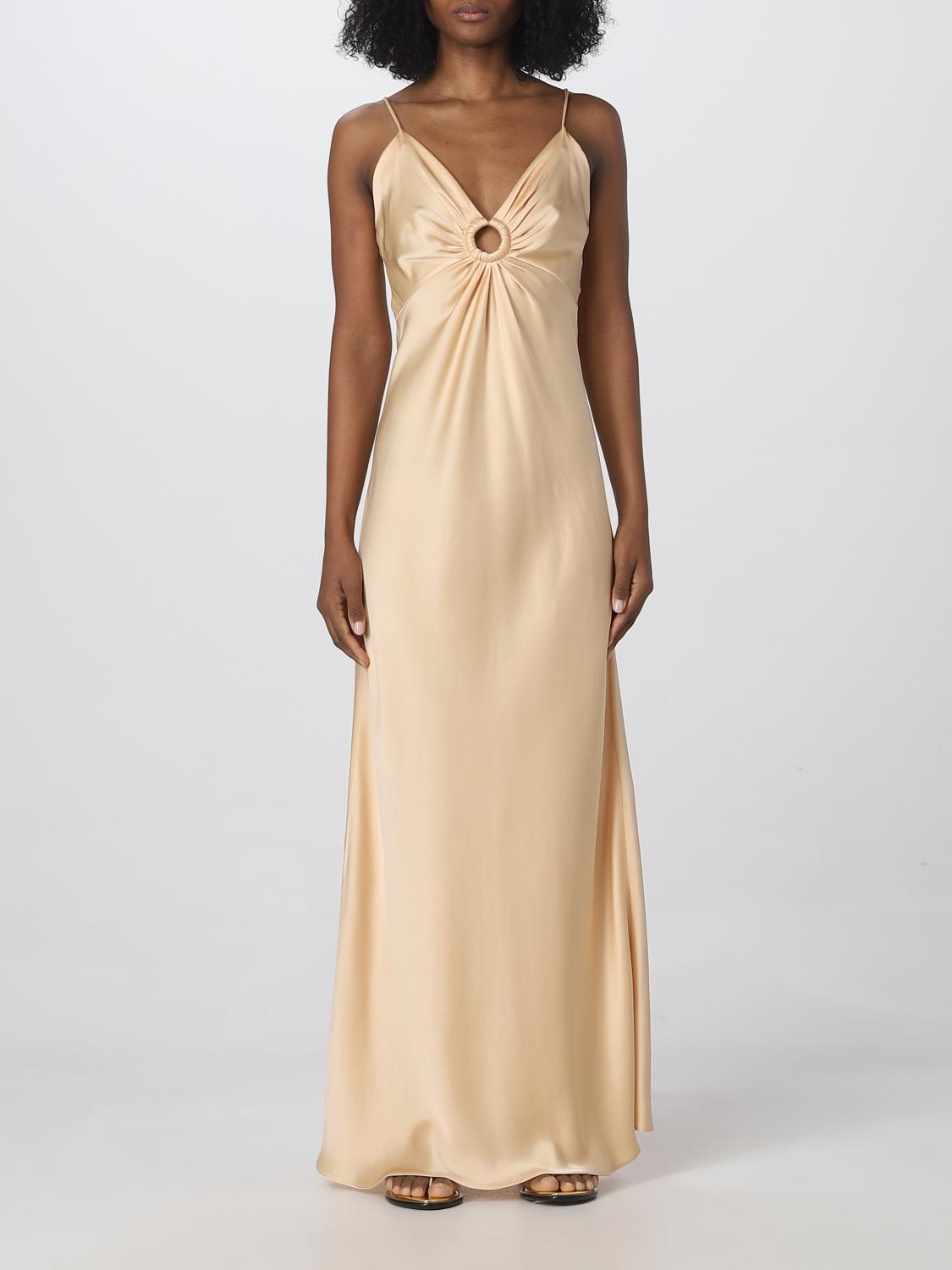 stella mccartney gold dress Stella McCartney, Sequined cutout midi dress, Women, Multicolor, XL, Dresses, Materialmix