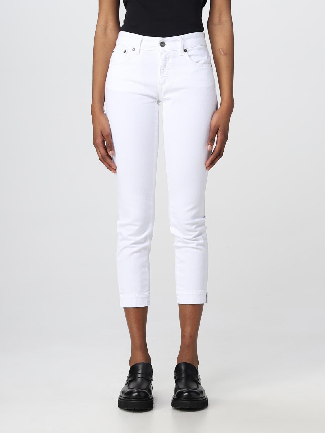 DONDUP VAQUEROS: Vaquero mujer Dondup, Blanco - Img 1