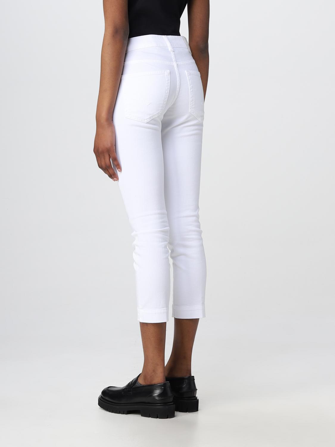 DONDUP VAQUEROS: Vaquero mujer Dondup, Blanco - Img 2