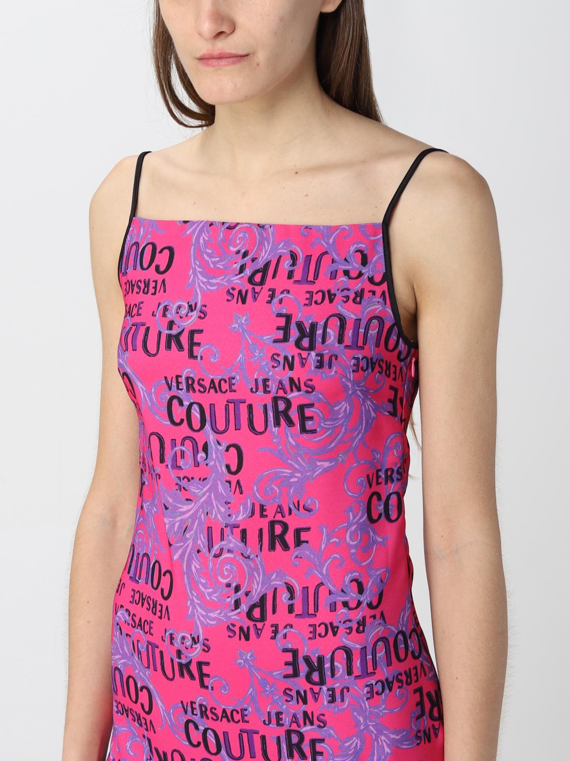 VERSACE JEANS COUTURE：ドレス レディース - ピンク | GIGLIO