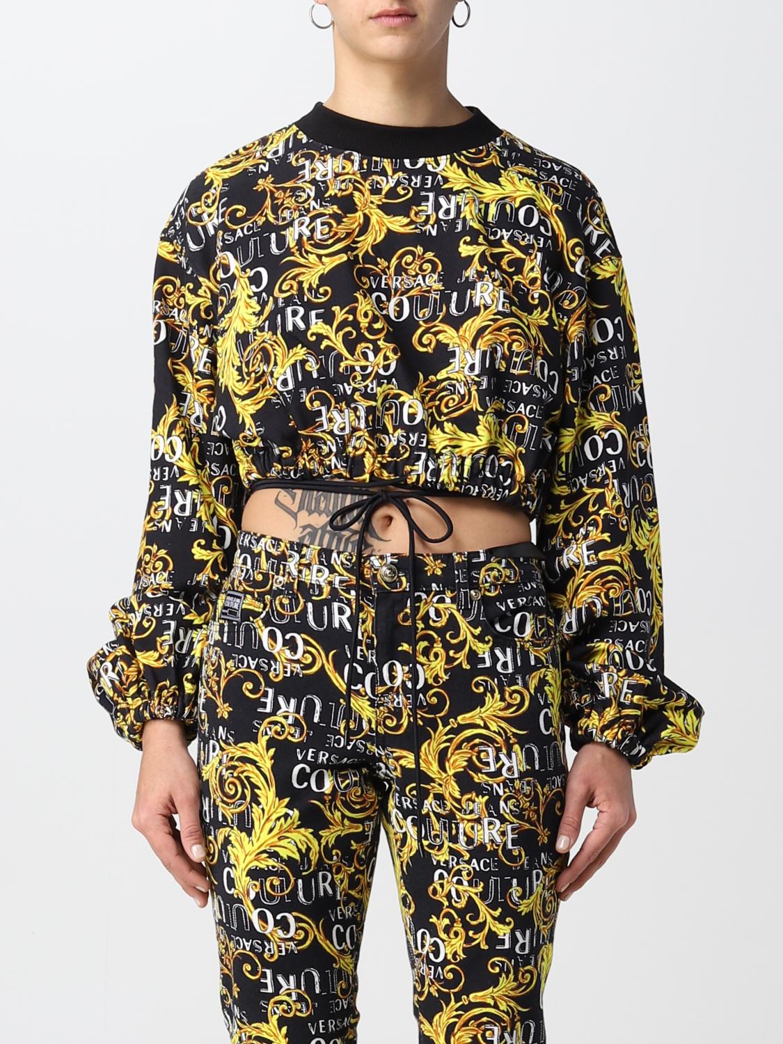 VERSACE JEANS COUTURE SUDADERA: Sudadera mujer Versace Jeans Couture, Rojo - Img 1