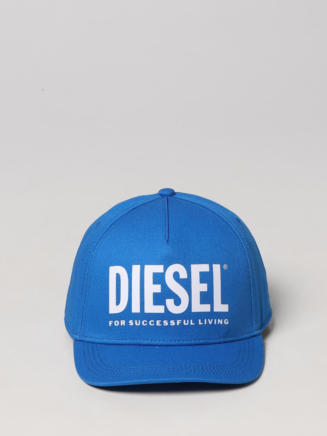 DIESEL HUT: Hüte für mädchen kinder Diesel, Blau - Img 2