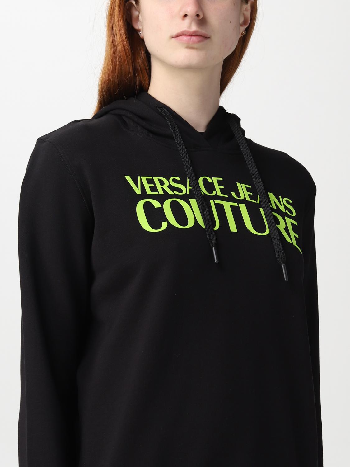 VERSACE JEANS COUTURE SUDADERA: Sudadera mujer Versace Jeans Couture, Negro - Img 3