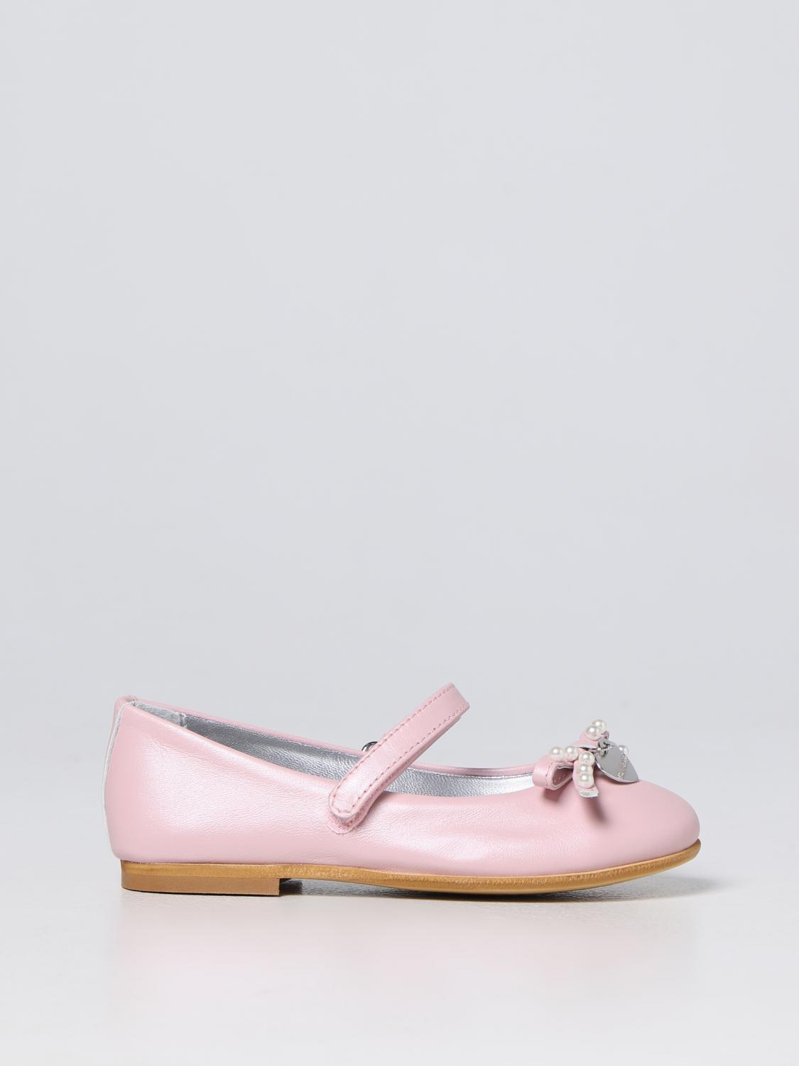 Monnalisa Outlet: Shoes kids Pink Monnalisa shoes 87A0061710