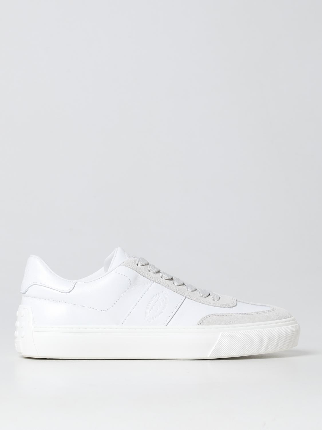 TOD'S SCARPE STRINGATE: Sneakers Tod's in pelle, Nero - Img 1