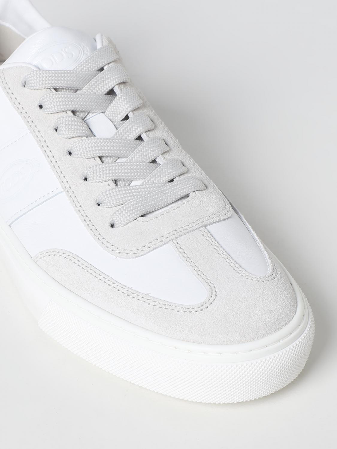 TOD'S SCARPE STRINGATE: Sneakers Tod's in pelle, Nero - Img 4