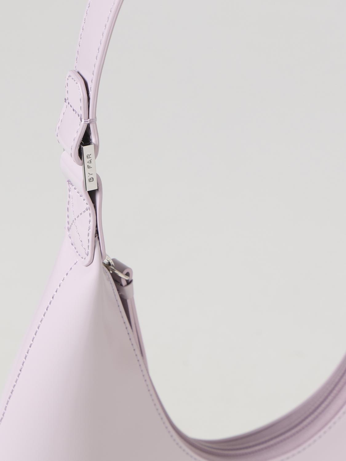 BY FAR BORSA A SPALLA: Borsa a spalla donna by Far, Giallo - Img 3