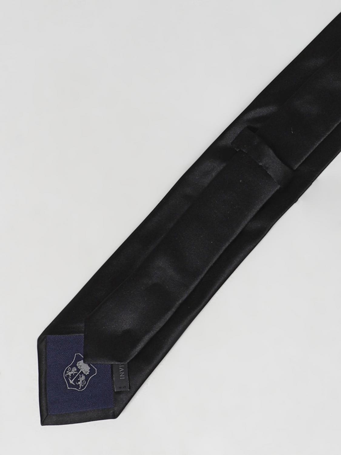 CORNELIANI TIE: Tie men Corneliani, Black 1 - Img 2