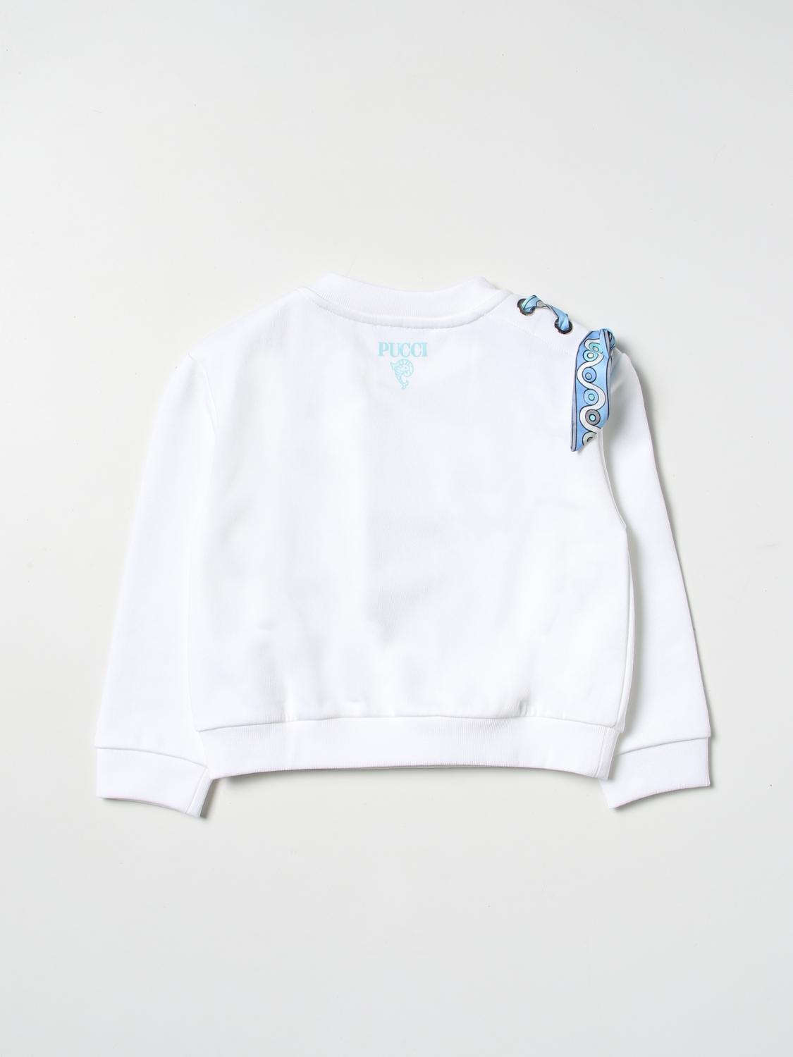 PUCCI PULLOVER: Pullover kinder Pucci Junior, Weiß - Img 2