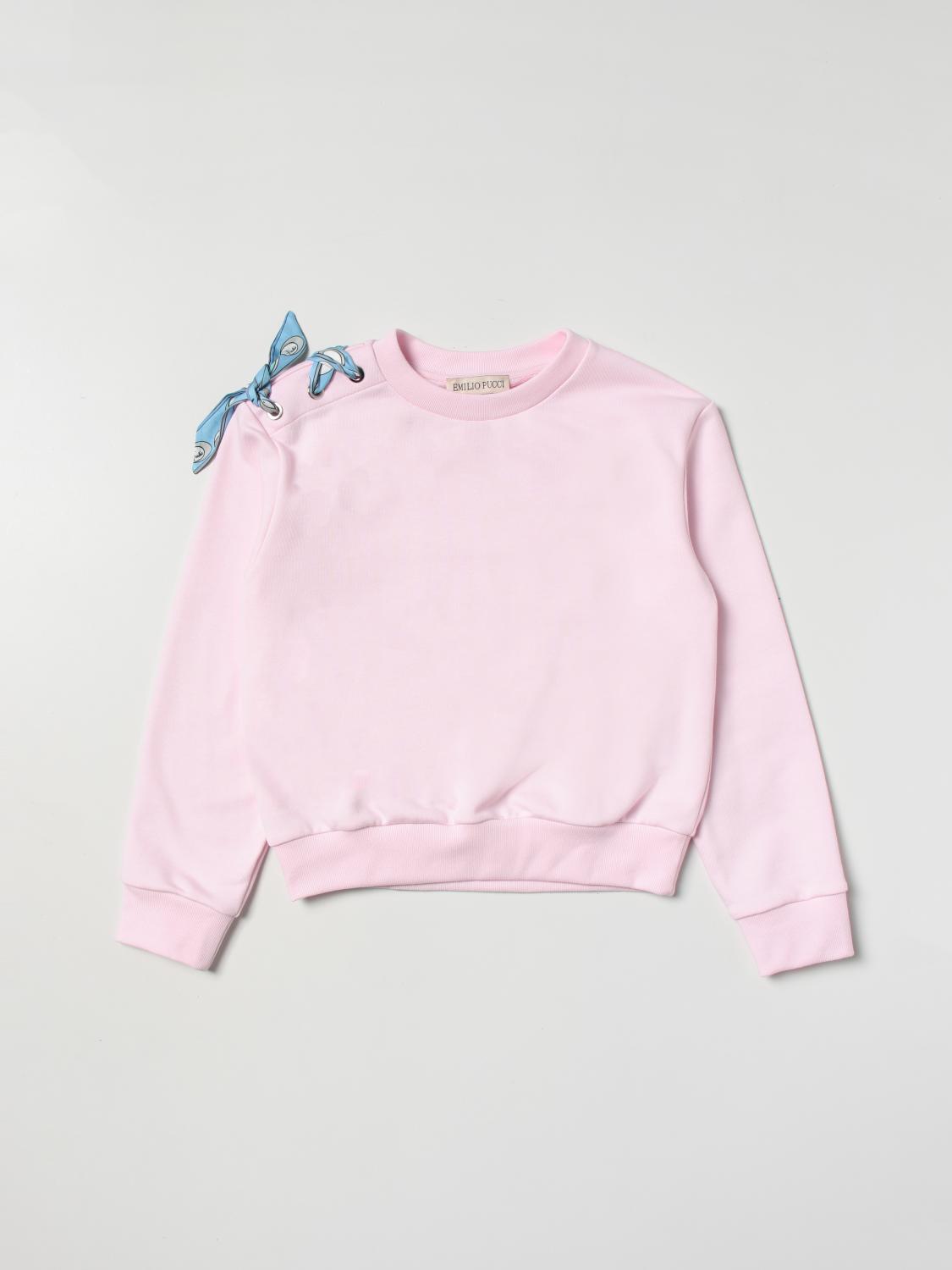 PUCCI PULLOVER: Pullover kinder Pucci Junior, Pink - Img 1