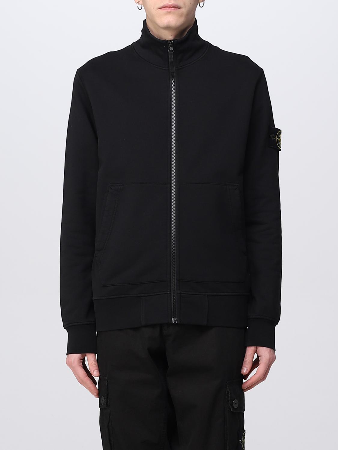 STONE ISLAND PULLOVER: Pullover herren Stone Island, Schwarz - Img 1