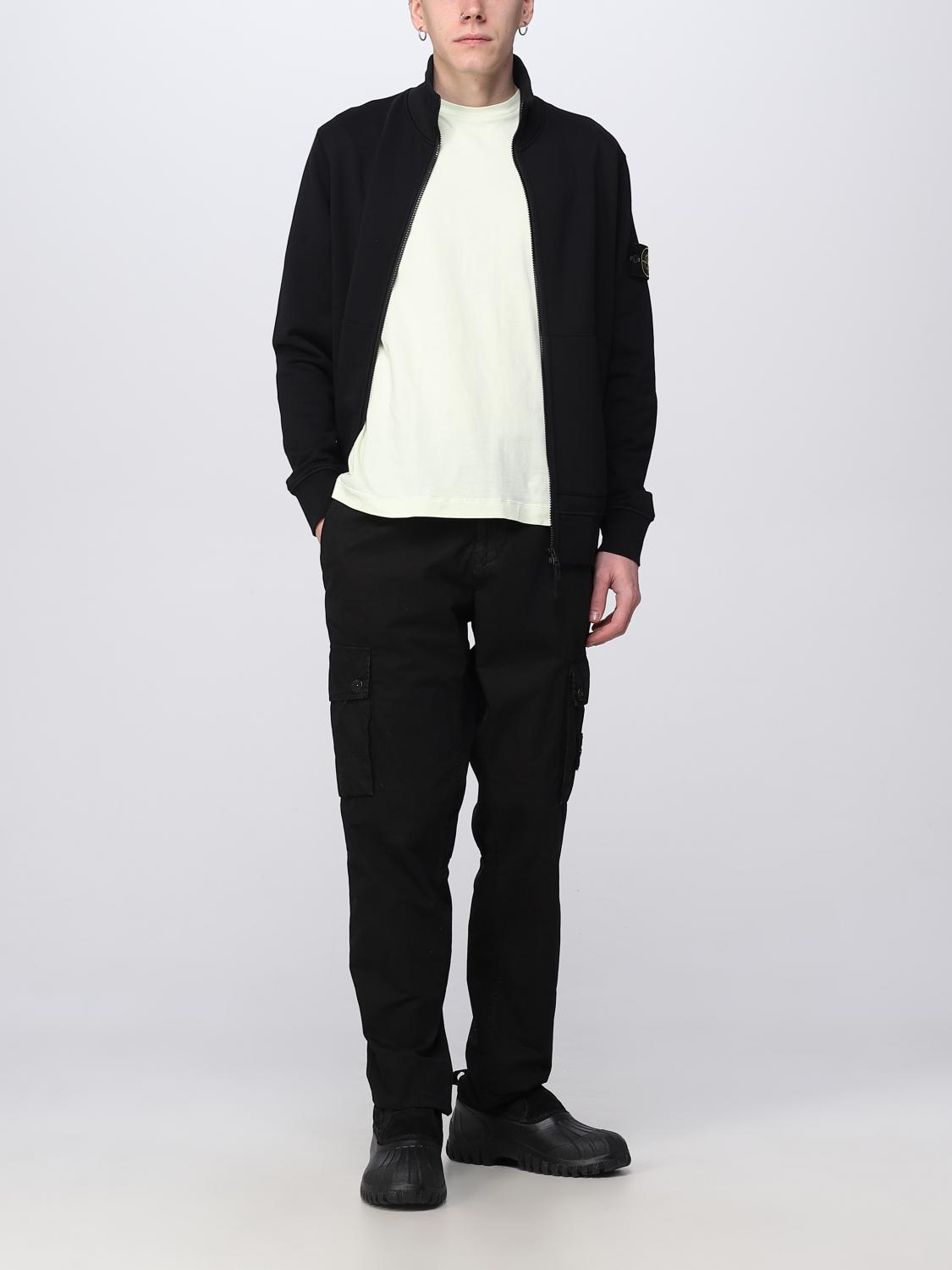 STONE ISLAND PULLOVER: Pullover herren Stone Island, Schwarz - Img 2