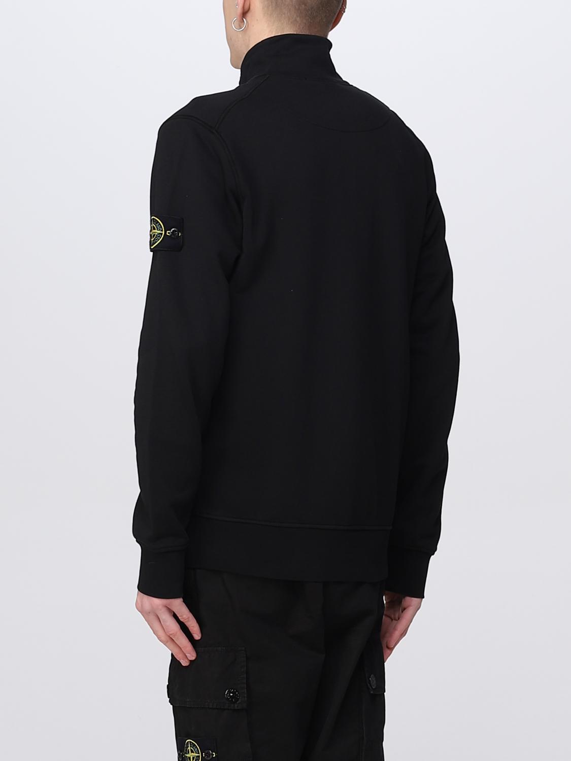 STONE ISLAND PULLOVER: Pullover herren Stone Island, Schwarz - Img 3