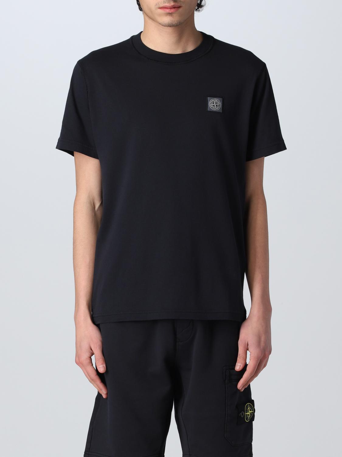 STONE ISLAND T-SHIRT: T-shirt men Stone Island, Blue - Img 1