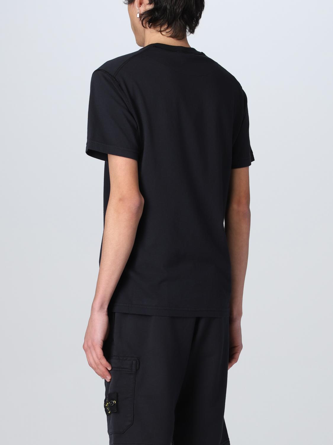 STONE ISLAND T-SHIRT: T-shirt men Stone Island, Blue - Img 3
