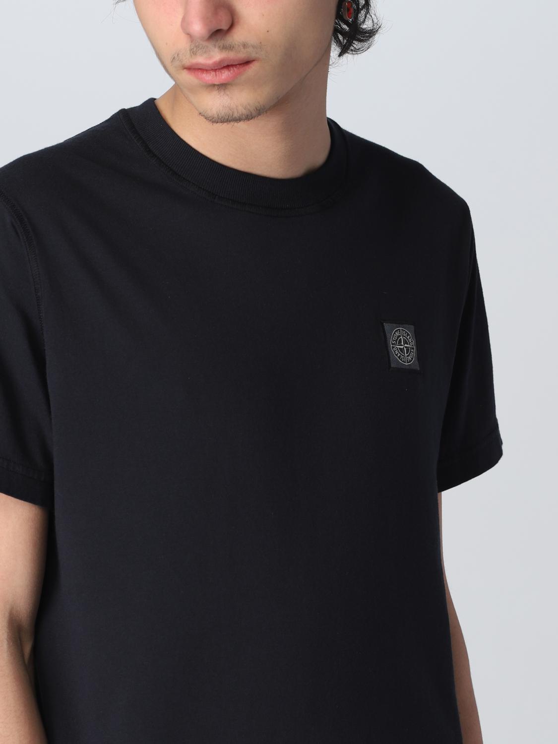 STONE ISLAND T-SHIRT: T-shirt men Stone Island, Blue - Img 5