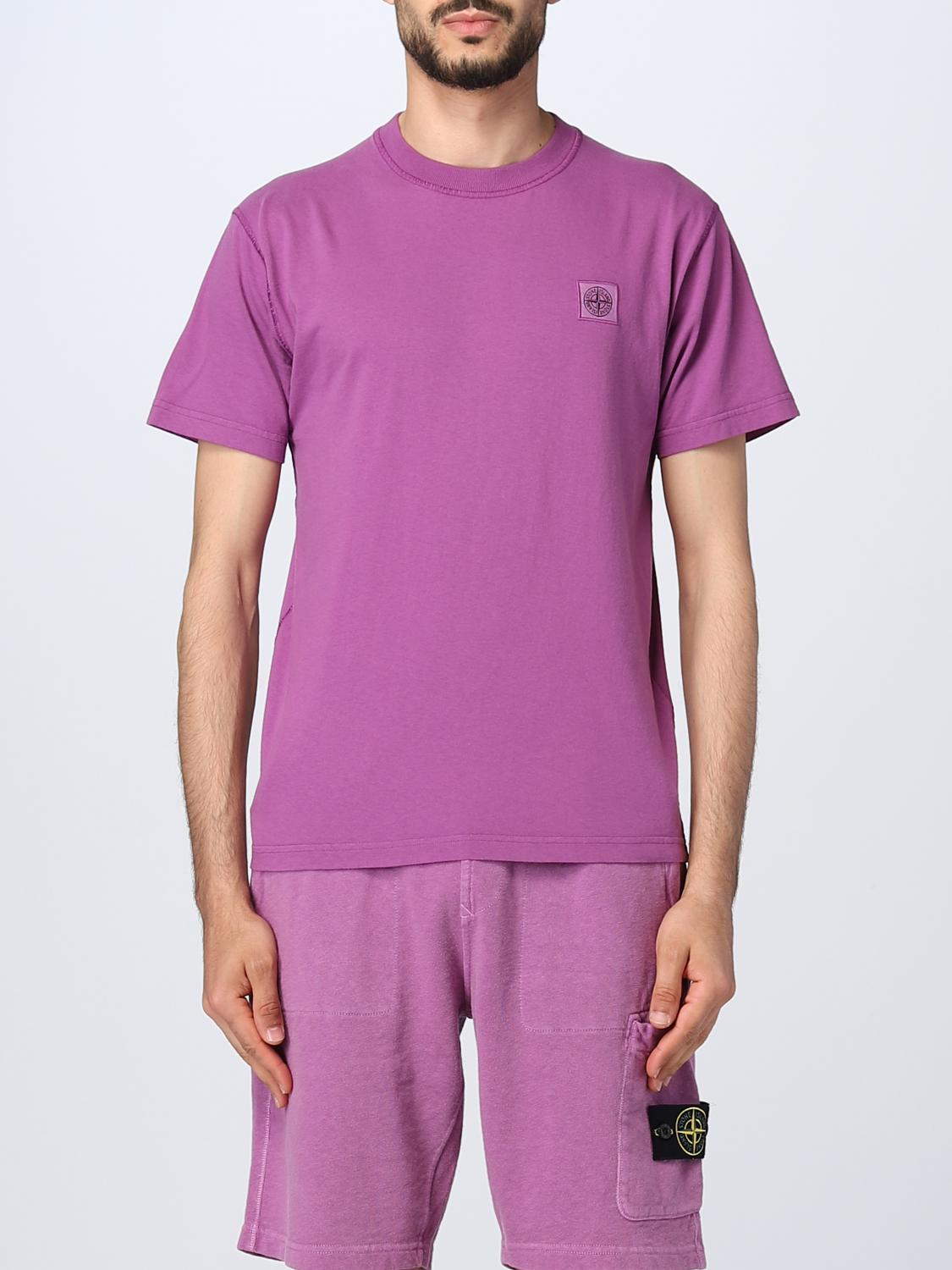 Stone Island - Man - Beige - T-shirt