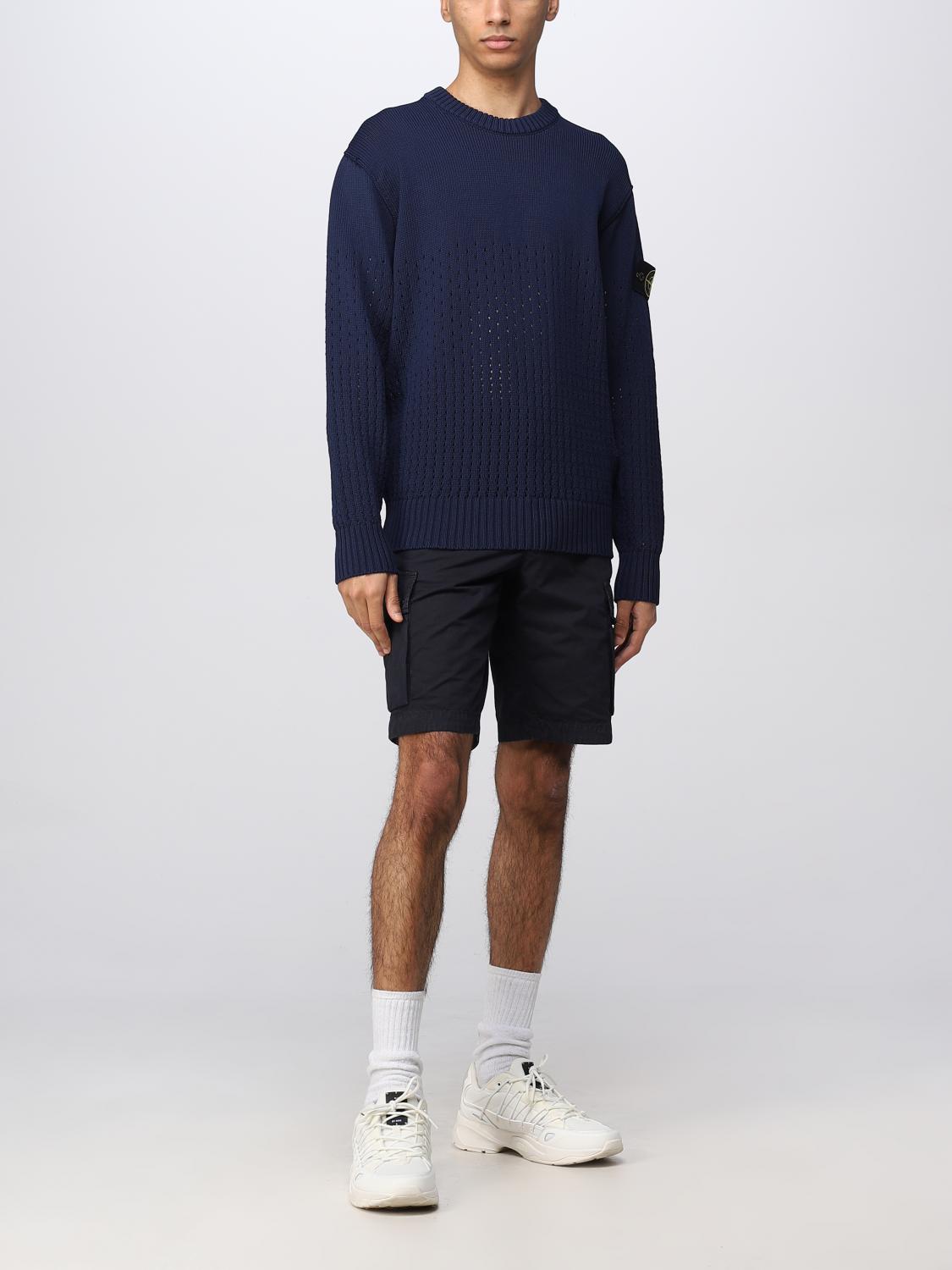 STONE ISLAND PULLOVER: Pullover herren Stone Island, Blau - Img 2