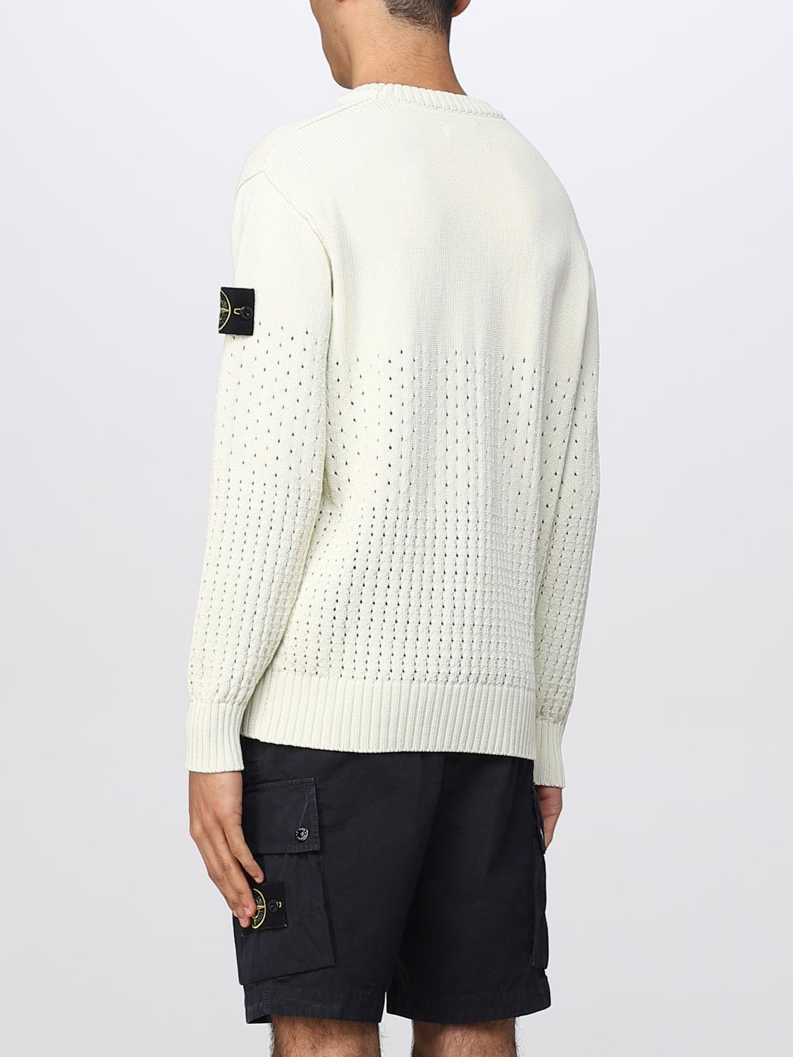 STONE ISLAND PULL: Pull homme Stone Island, Vert - Img 2