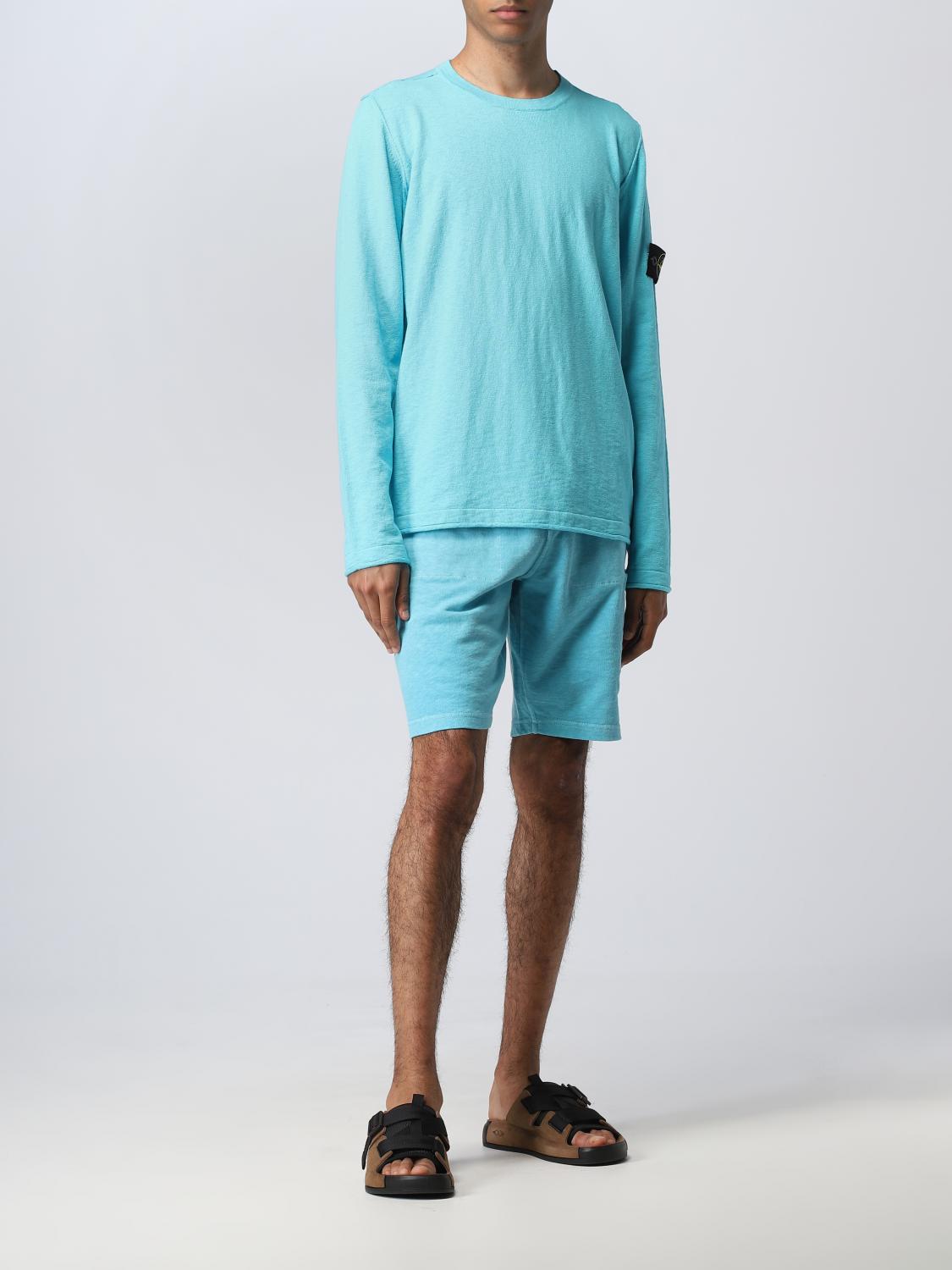 STONE ISLAND JERSEY: Jersey hombre Stone Island, Turquesa - Img 2