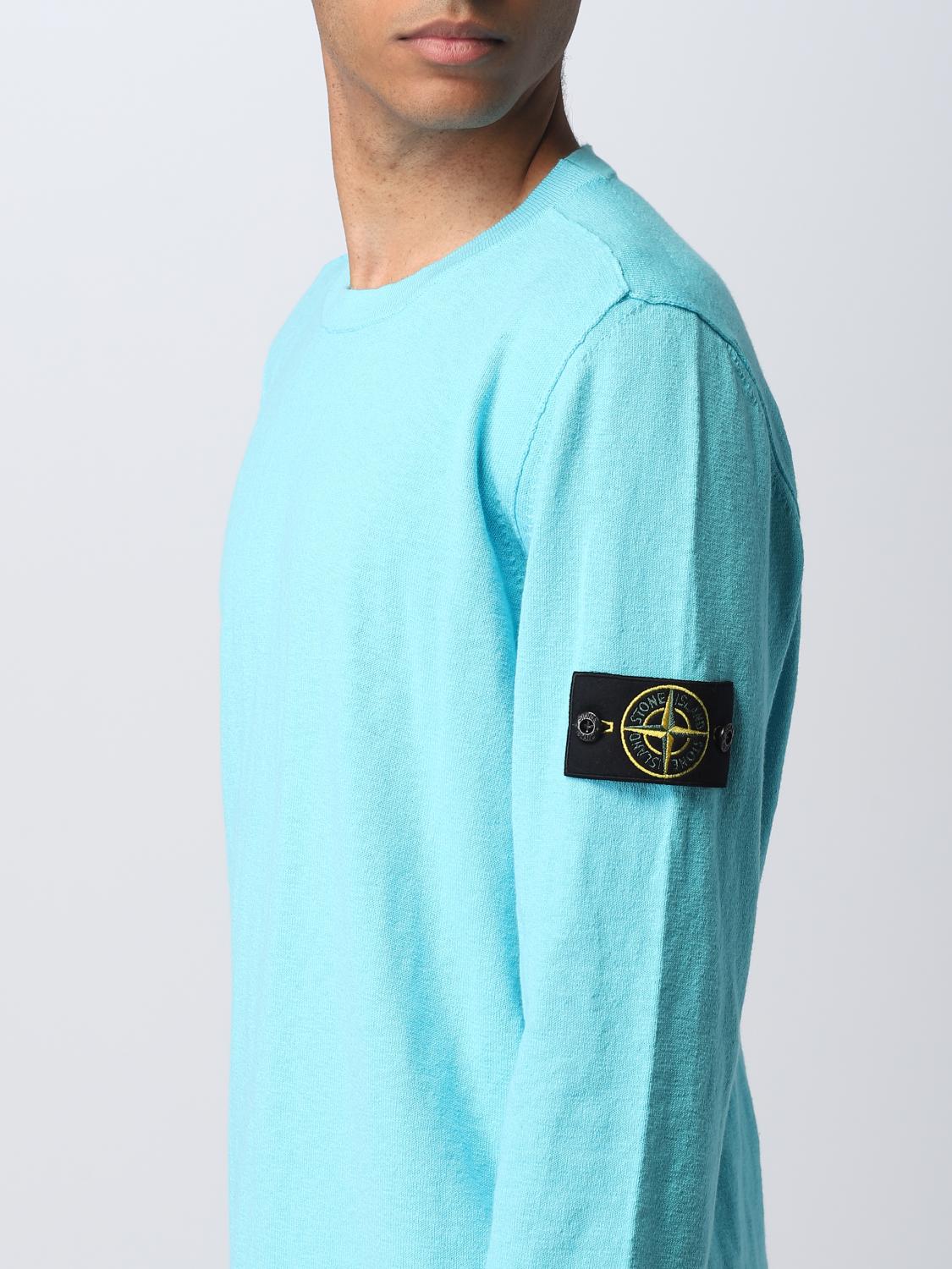 STONE ISLAND JERSEY: Jersey hombre Stone Island, Turquesa - Img 5