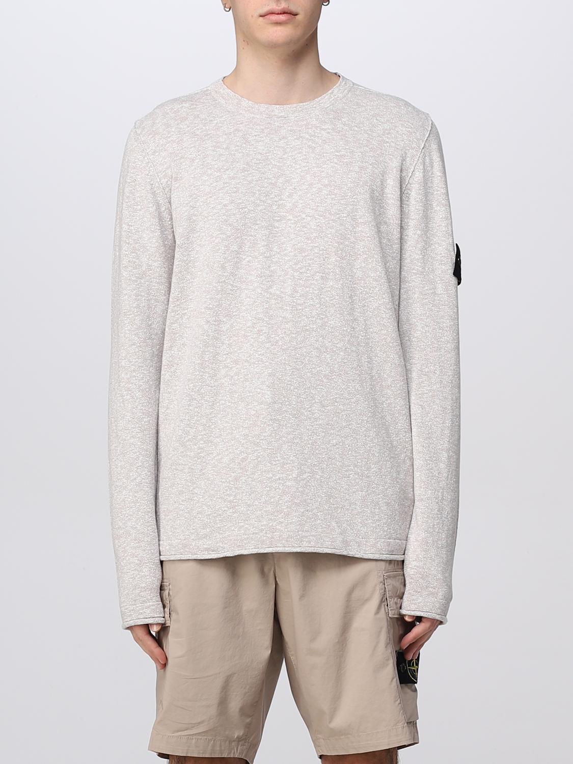 STONE ISLAND PULL: Pull homme Stone Island, Beige - Img 1