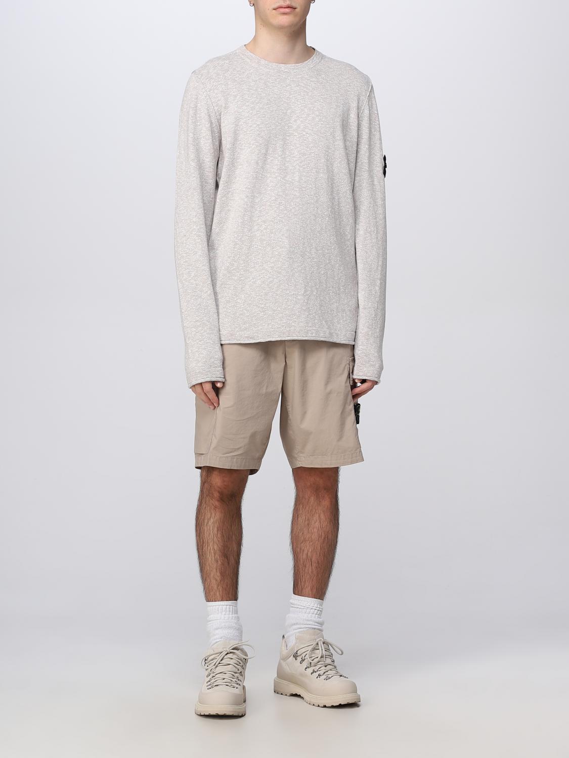 STONE ISLAND PULL: Pull homme Stone Island, Beige - Img 2