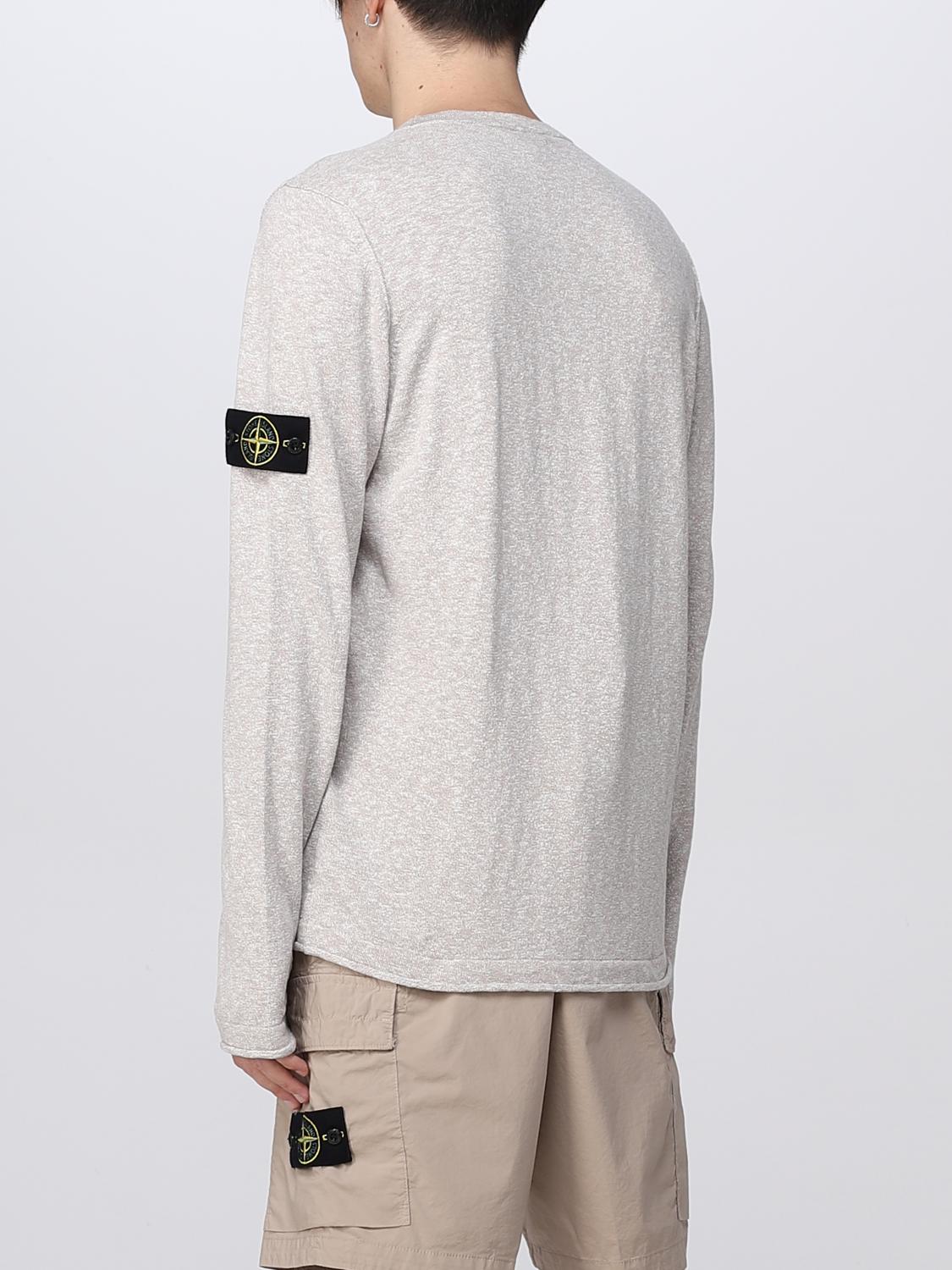 STONE ISLAND PULL: Pull homme Stone Island, Beige - Img 3