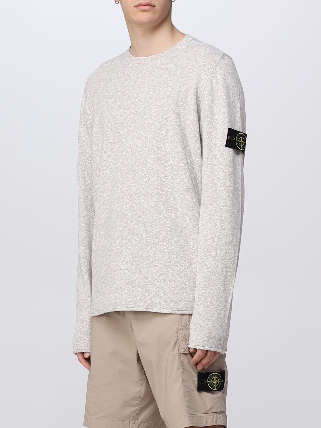 STONE ISLAND PULL: Pull homme Stone Island, Beige - Img 4