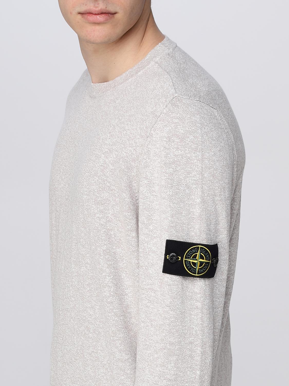 STONE ISLAND PULL: Pull homme Stone Island, Beige - Img 5
