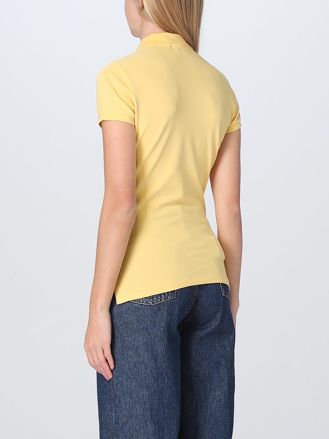 POLO RALPH LAUREN POLO SHIRT: Polo shirt woman Polo Ralph Lauren, Yellow - Img 2