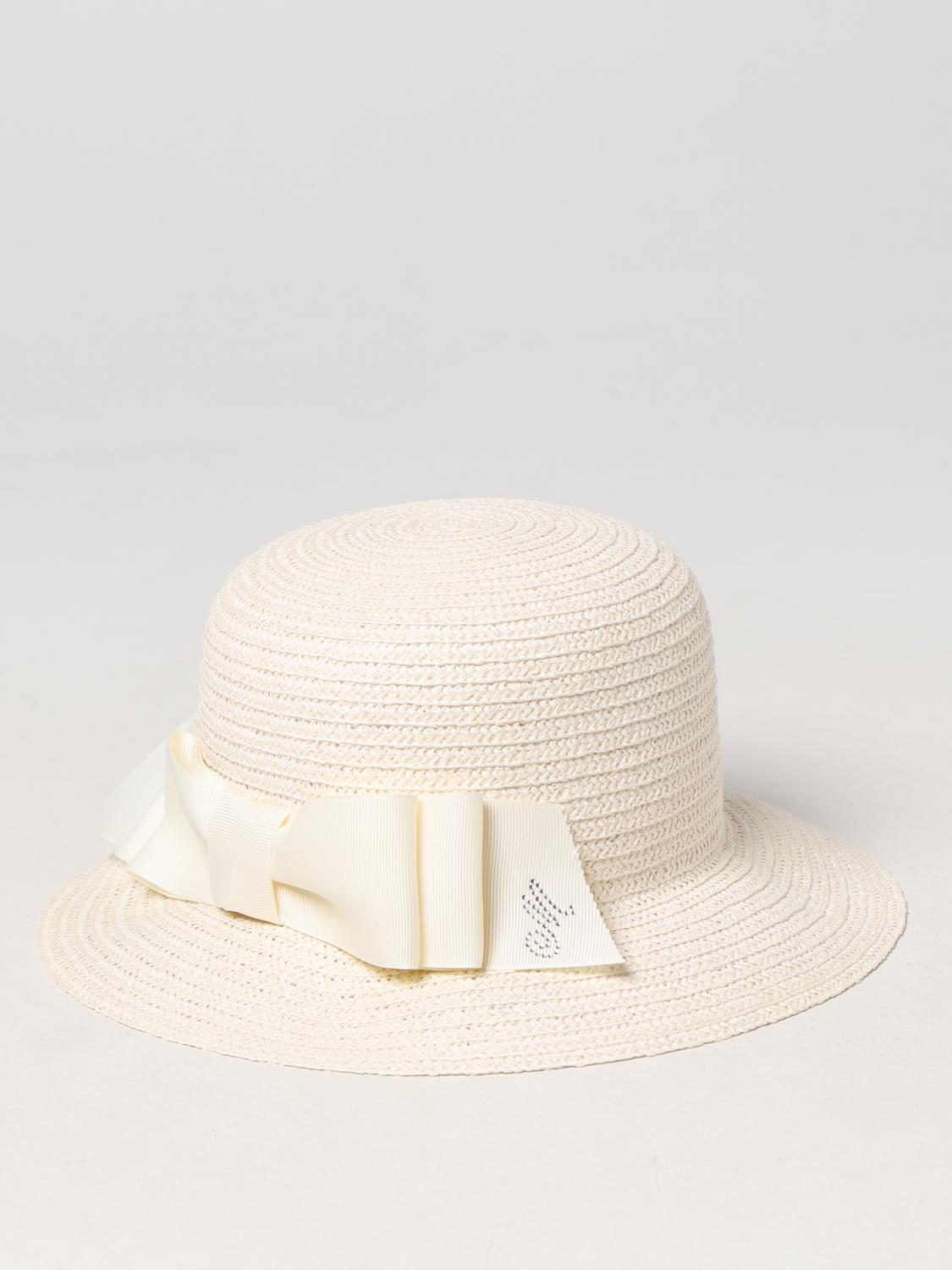 MONNALISA GORRO: Gorros niña niños Monnalisa, Crema - Img 1