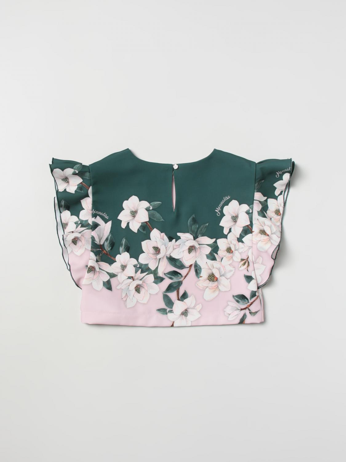 MONNALISA TOP: Camisetas niños Monnalisa, Rosa - Img 2