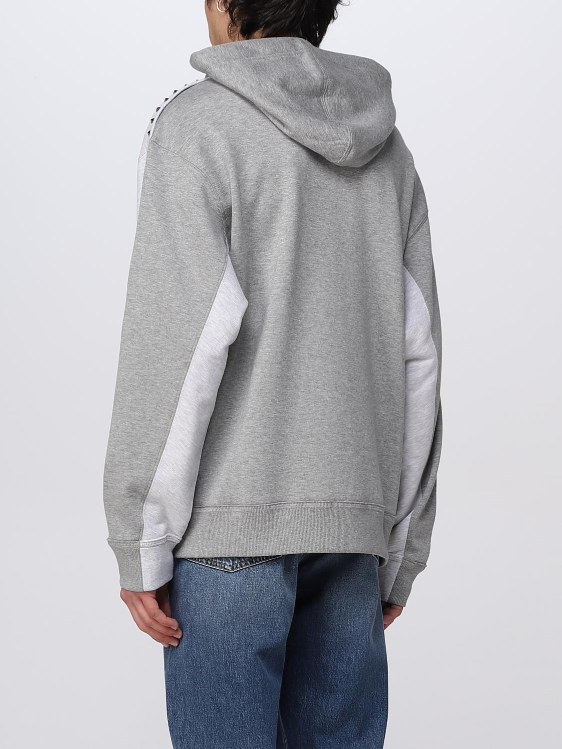 VALENTINO SWEATSHIRT: Sweatshirt men Valentino, Grey - Img 3