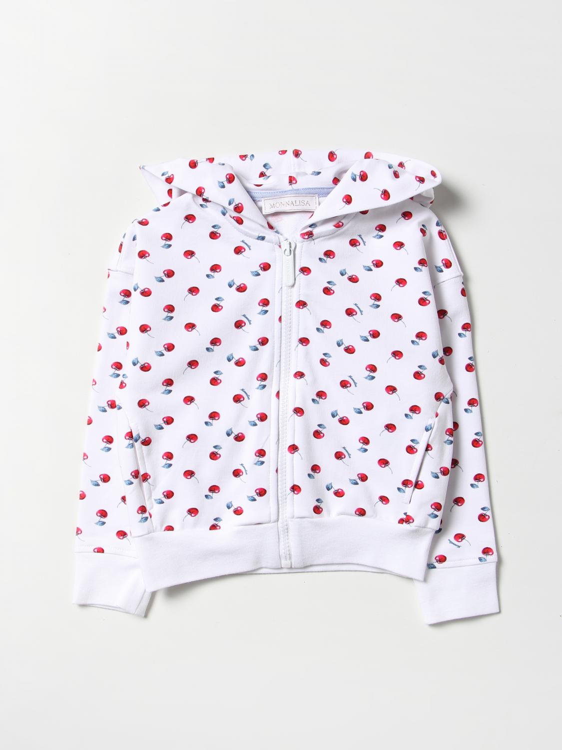 MONNALISA PULLOVER: Pullover kinder Monnalisa, Weiß - Img 1