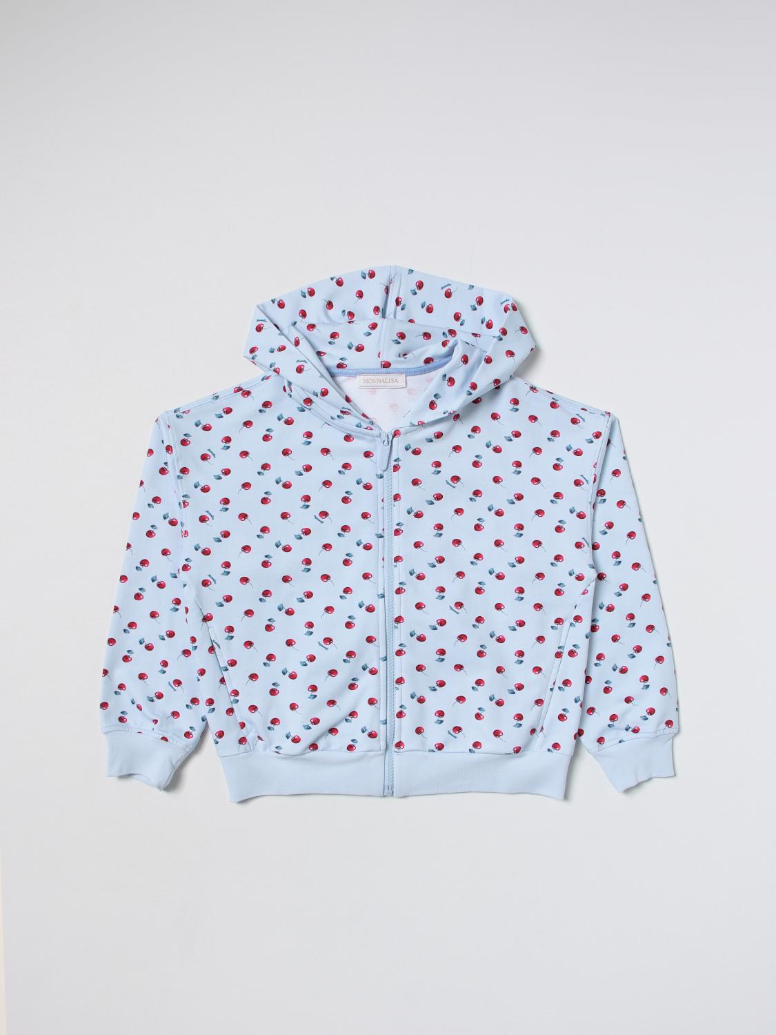 MONNALISA PULLOVER: Pullover kinder Monnalisa, Hellblau - Img 1