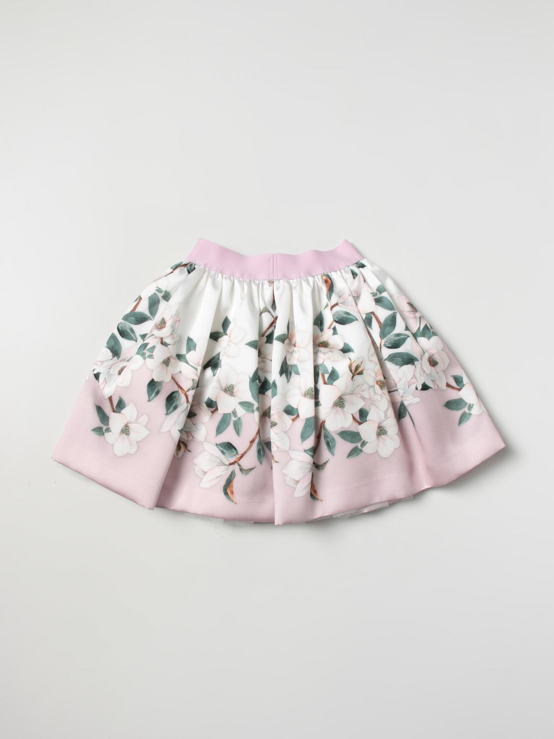 MONNALISA FALDA: Falda niños Monnalisa, Nata - Img 2