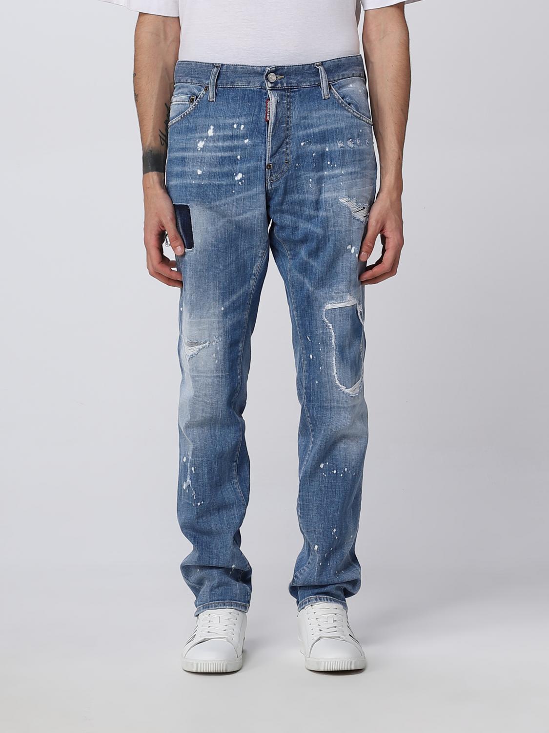 DSQUARED2 JEANS: Jeans Dsquared2 in denim, Blue - Img 1