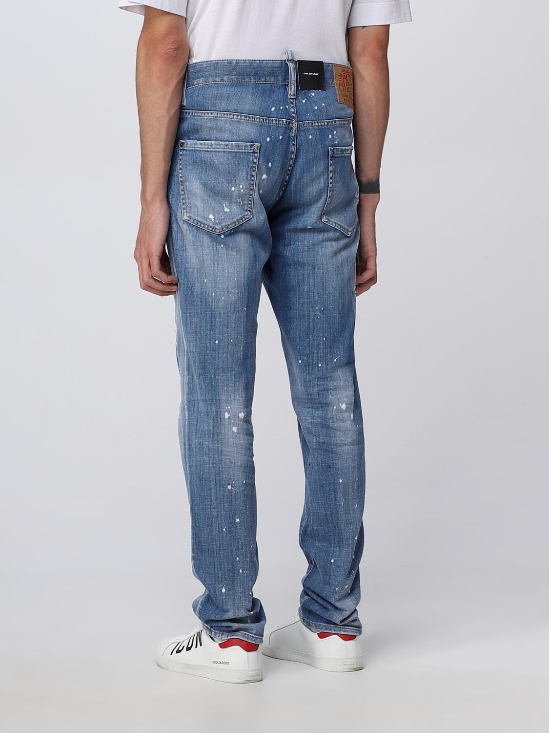 DSQUARED2 JEANS: Jeans Dsquared2 in denim, Blue - Img 3