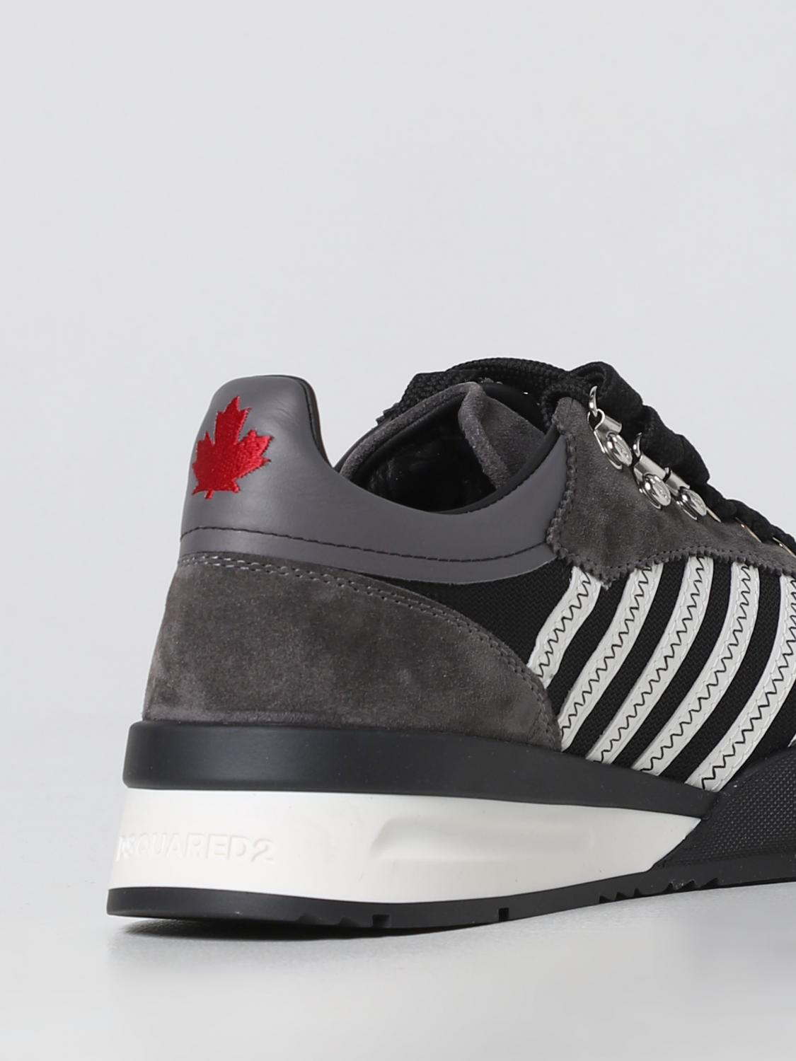 DSQUARED2 SNEAKERS: Sneakers herren Dsquared2, Grau - Img 3
