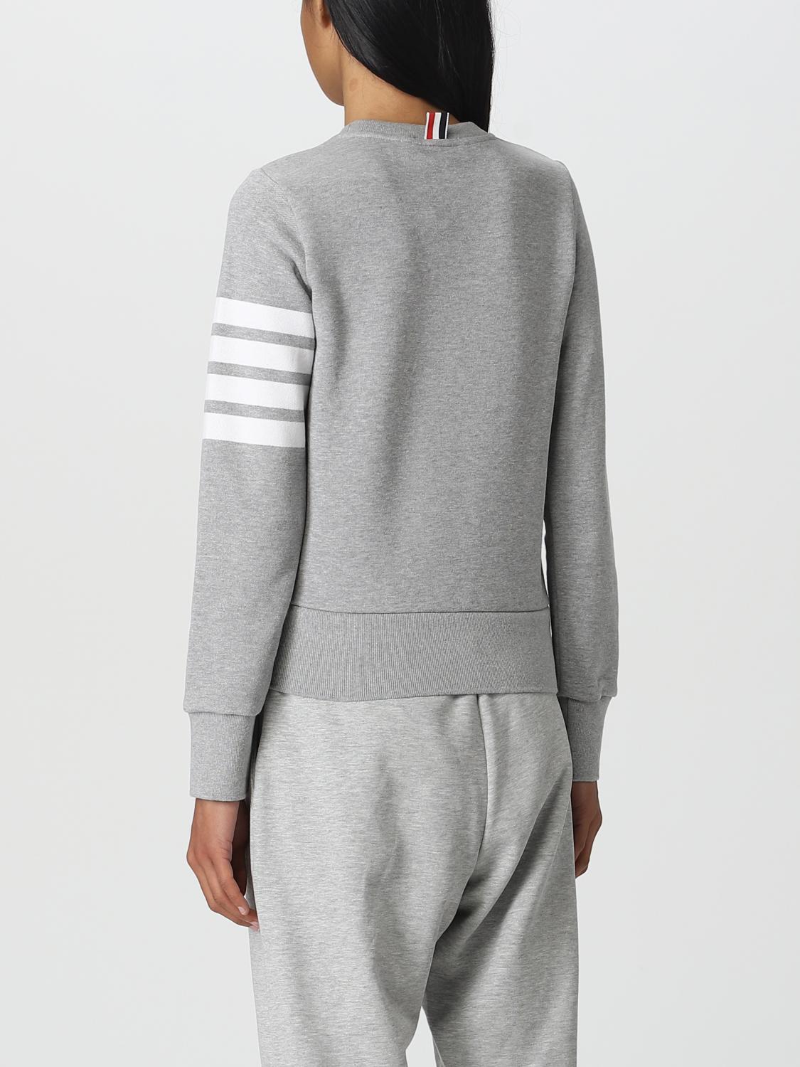 THOM BROWNE SWEATSHIRT: Sweatshirt damen Thom Browne, Grau - Img 3