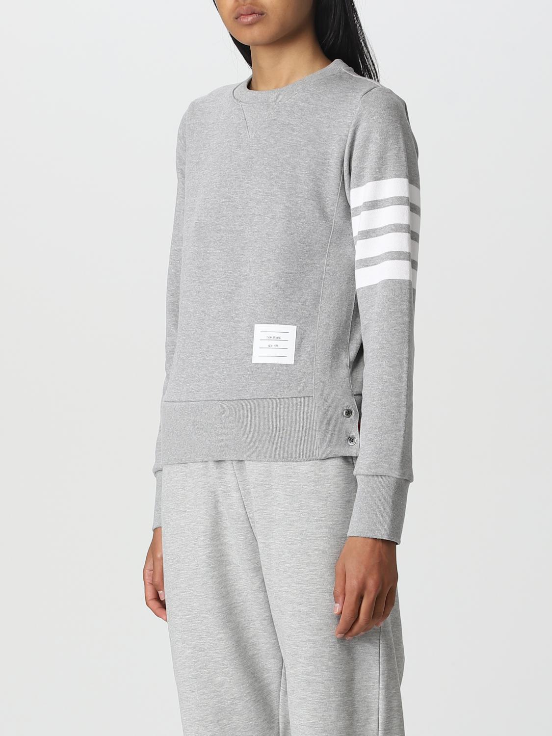 THOM BROWNE SWEATSHIRT: Sweatshirt damen Thom Browne, Grau - Img 4