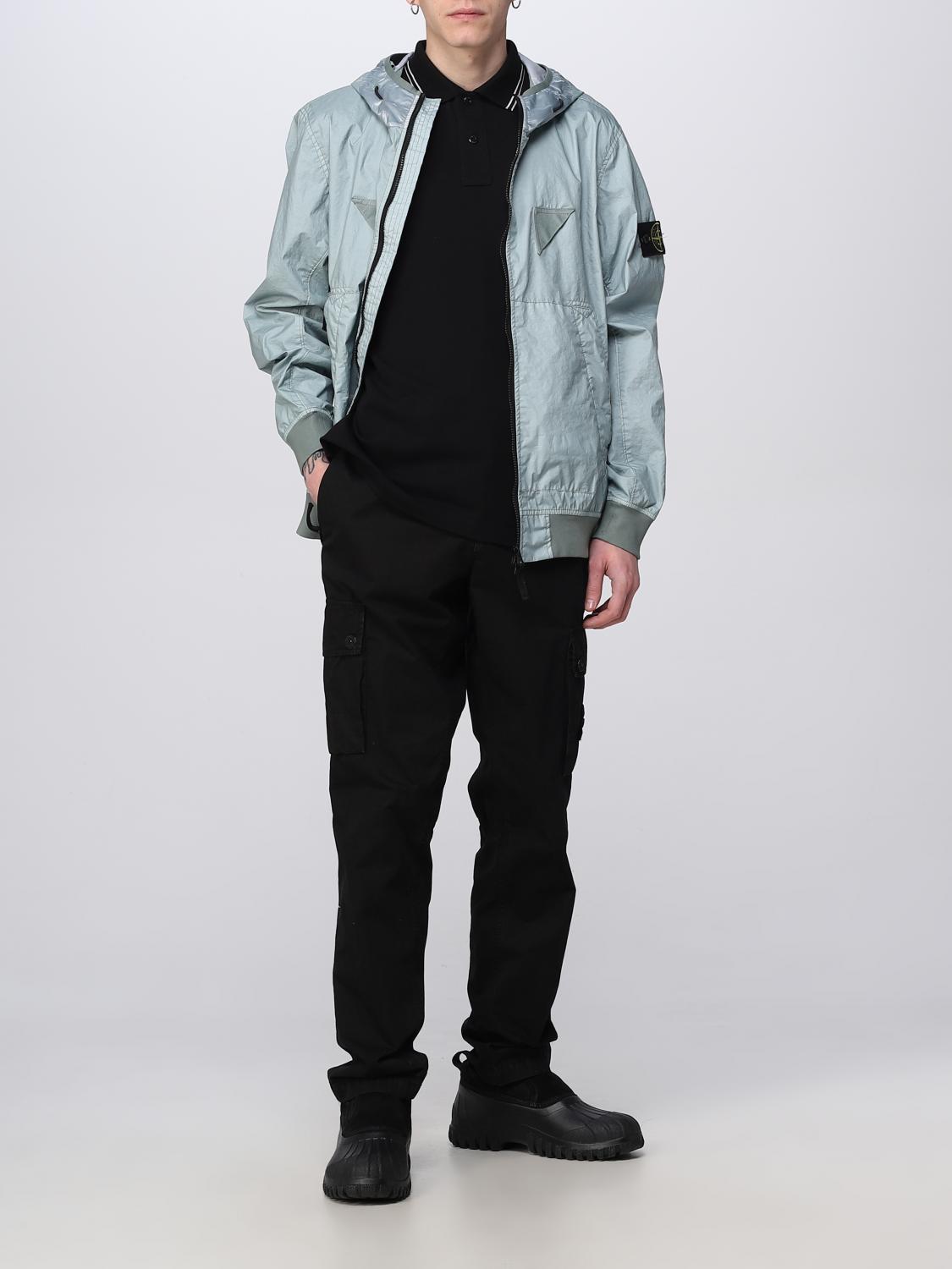 STONE ISLAND КУРТКА: Куртка Мужское Stone Island, Голубой - Img 2